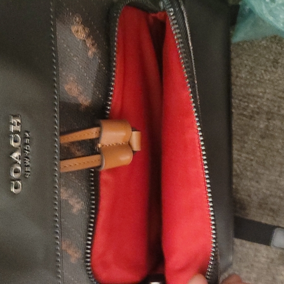 Coach Turner Backpack With Horse And Carriage Dot Print - Picture 4 of 4